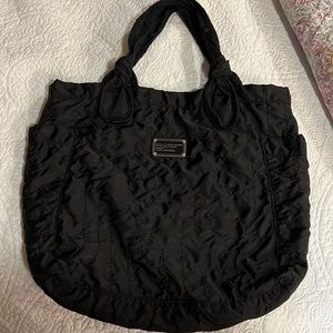Marc by Marc Jacobs standard supply workwear quilted nylon black bag tote